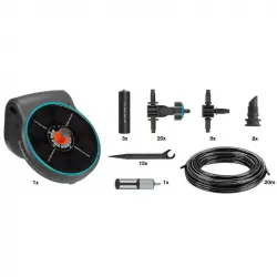 Gardena AquaBloom Set de Riego Solar Hasta 20 Plantas