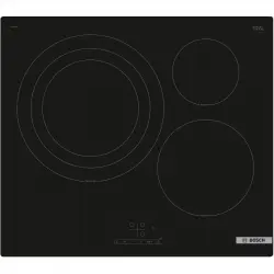 Bosch PID61RBB5E Placa de Inducción 3 Zonas 60cm Negra