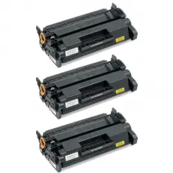 ZipZap Tóners Compatibles HP TCF226A Negro Pack 3 Unidades