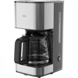 AEG Deli 3 Cafetera de Goteo Jarra de Cristal 12 Tazas Sistema Antigoteo 1100W