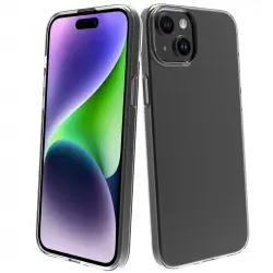 Muvit For Change Funda Recycletek Transparente para iPhone 15 Plus