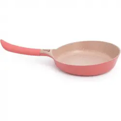 Create Pan Studio Sartén de Aluminio Fundido y Asa de Baquelita 24cm Terracota