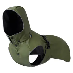 Impermeable Rukka® Streamy Eco, oliva - aprox. 65 cm de largo de espalda