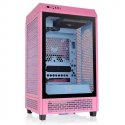 Thermaltake The Tower 200 Mini Torre ITX Cristal Templado USB-C Rosa