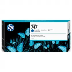 Cartucho de Tinta Original HP 747 Azul