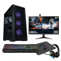 Epical-Q Pack Epic84 AMD Ryzen 5 5600/16GB/1TB SSD/RTX 4060 + Monitor 27" FHD 180Hz + Combo Gaming