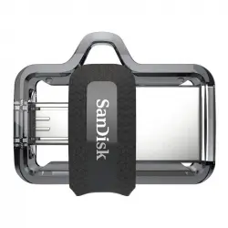 SanDisk Ultra Dual m3.0 256GB USB 3.0 Gris/Plata