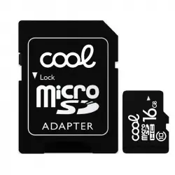Cool MicroSDHC 16GB Clase 10 + Adaptador