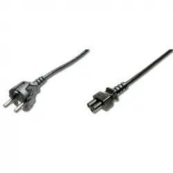 Digitus Cable de Alimentación Schucko/C5 1.2m Negro
