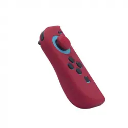 FR-TEC Funda Silicona + Grip para Joy-Con Izquierdo Rojo para Nintendo Switch