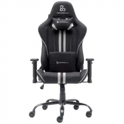 Newskill Kitsune V2 Silla Gaming acabada en Tela Negro Espacial/Gris