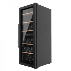 Cecotec GrandSommelier Duo 77000 Black Vinoteca 77 Botellas F Negra
