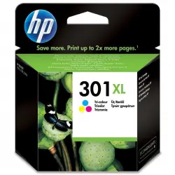 Cartucho de Tinta Original HP 301XL Tricolor