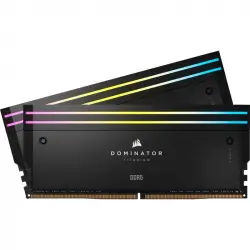 Corsair Dominator Titanium DDR5 6400MHz 96GB 2x48GB CL32 XMP Negro