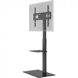 Goobay 58526 Soporte y Centro de Entretenimiento para TV entre 37" y 70" Giratorio y Ajustable hasta 40Kg