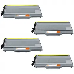 Pccom Essential Brother Tn2120/tn2110/tn360 Tóner Compatible Negro Pack 4