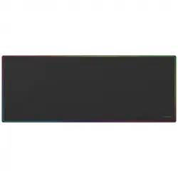 Mars Gaming Mmp224 Alfombrilla Gaming Xxl 88x33cm Diseño Rainbow Caucho Natural Y Nanotextil Negro