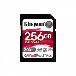 Kingston Canvas React Plus 256GB SD UHS-II Clase 10
