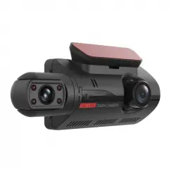 Klack Cámara De Salpicadero Dvr Dashcam Con Doble Lente Para Coche