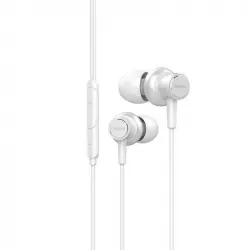 Aiwa ESTM-500BK Auriculares Intrauditivos Blancos
