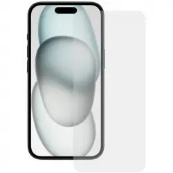 Ksix Armor Protector de Pantalla de Vidrio Reforzado Transparente Para iPhone 15 Pro Max