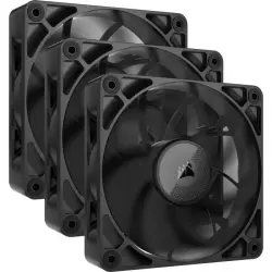 Corsair iCUE LINK RX120 MAX Pack Triple Ventilador Suplementario PWM 120mm Negro