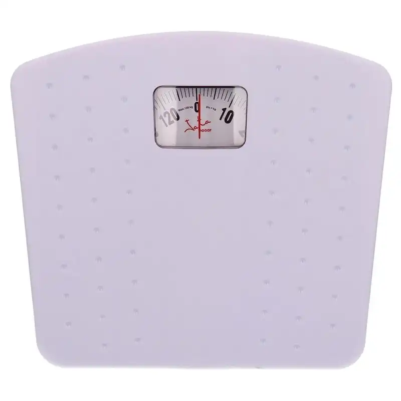 Jata 70 Báscula De Baño Mecánica Números Extra Grandes Blanco