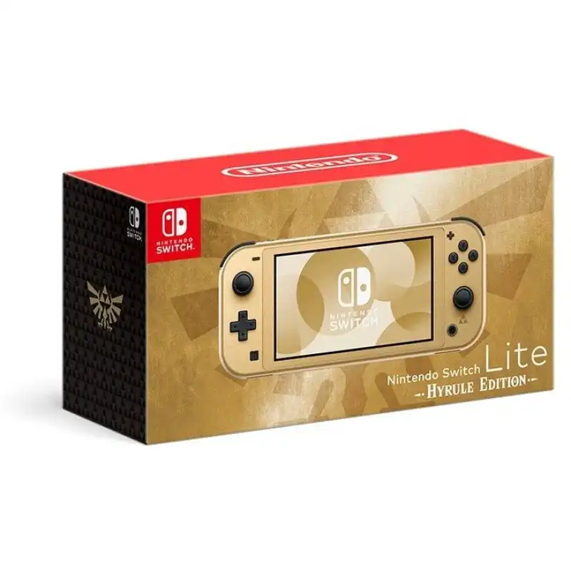 Nintendo Switch Lite Hyrule Edition + 12 Meses Nintendo Switch Online
