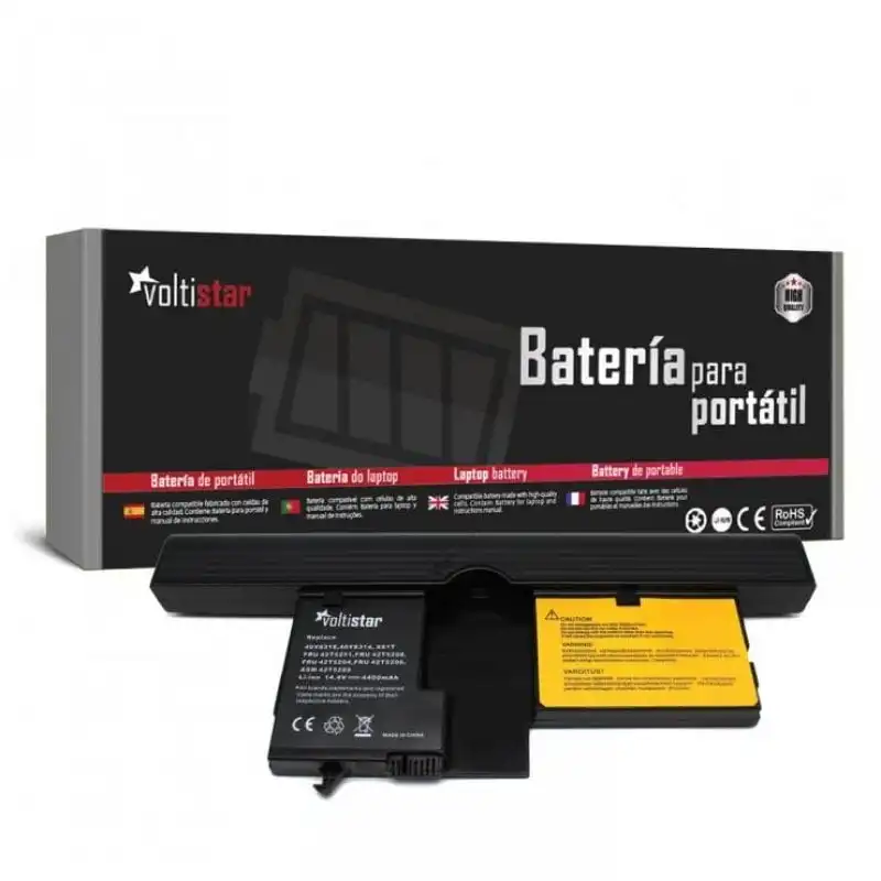 Voltistar Batería para Lenovo Thikpad X61 40Y8314 42T4507 40Y8318