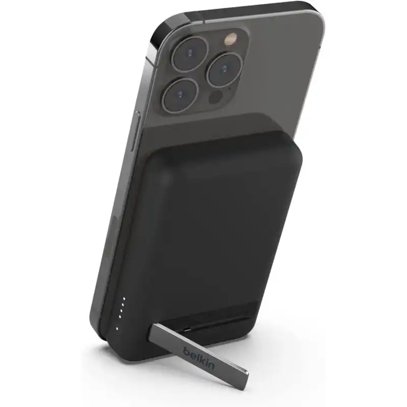 Belkin BoostCharge Batería Externa Inalámbrica Magnética 5000mAh Negra para iPhone