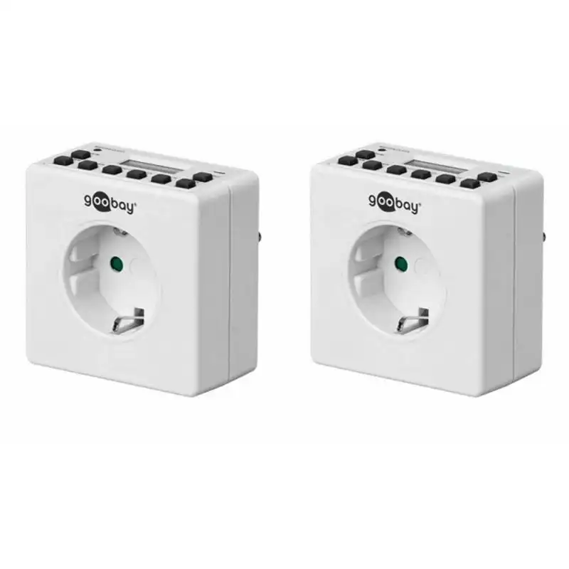 Goobay Pack 2x Temporizador Digital