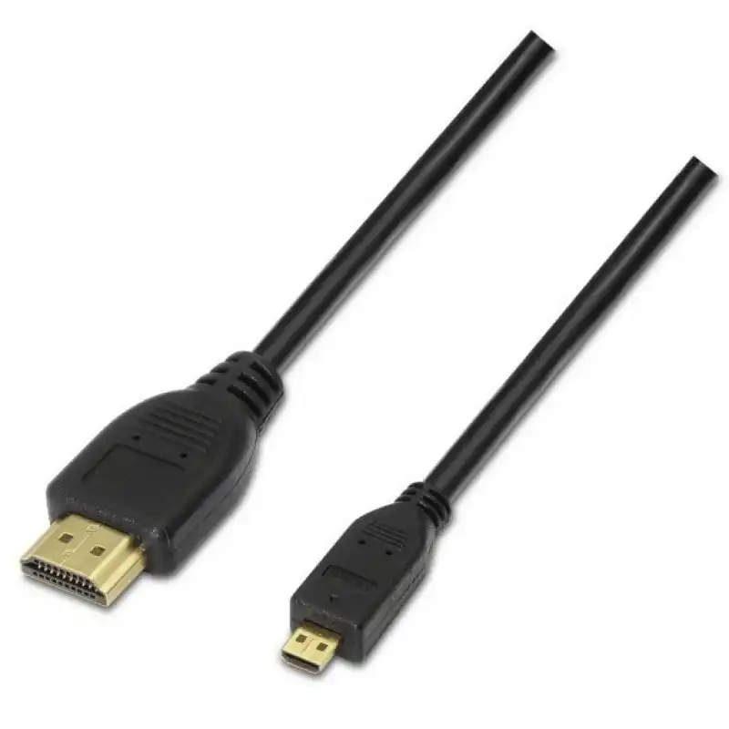 Aisens Cable Micro HDMI a HDMI Macho/Macho 1.8m Negro