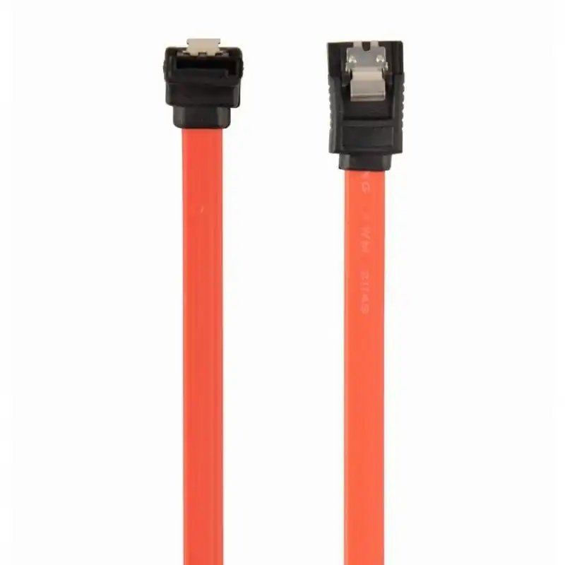 Gembird Cable SATA 3 con Conector Doblado 90º 50cm Rojo