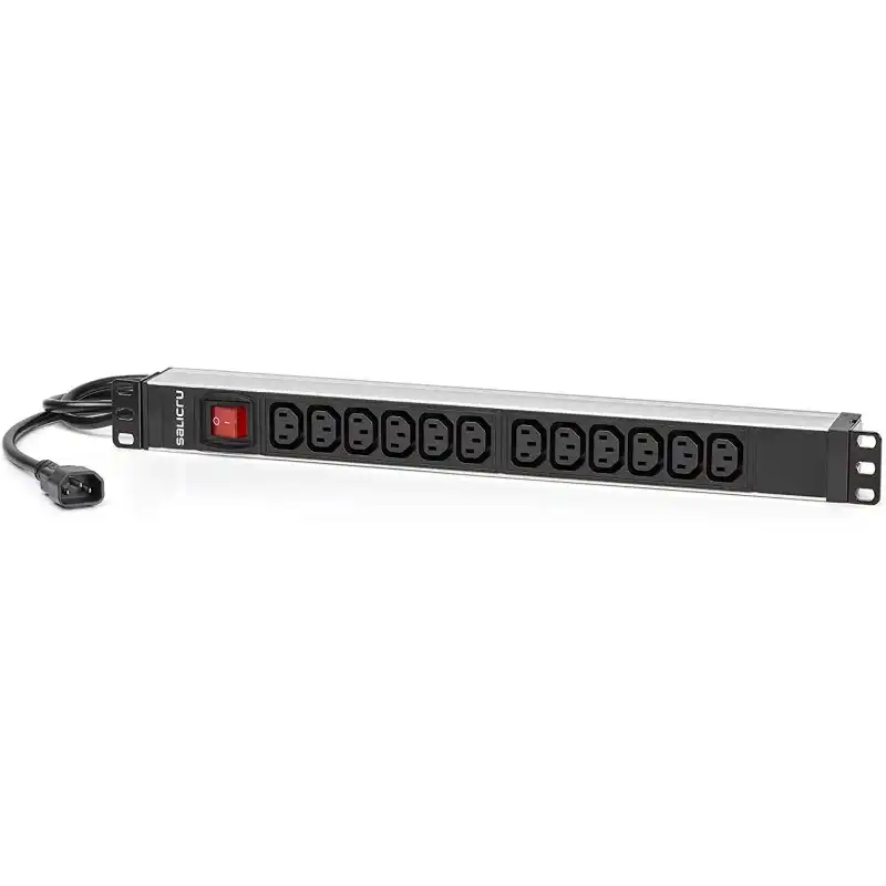 Salicru SPS PDU Regleta 12 Tomas C13/C14 con Interruptor