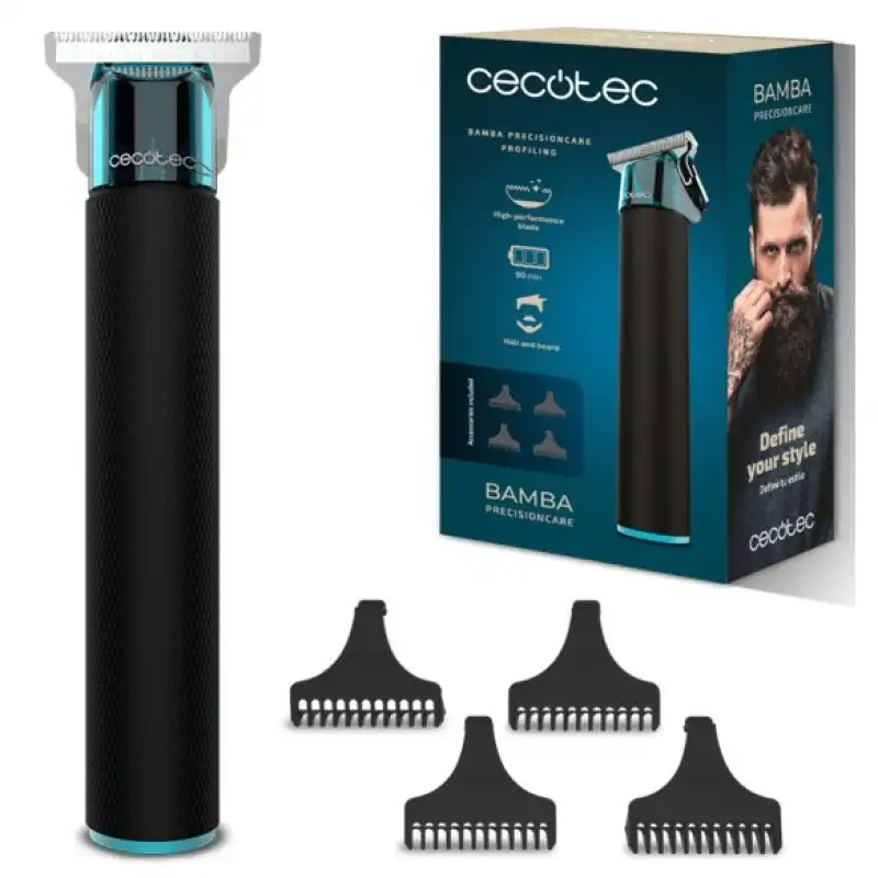 Cecotec Bamba PrecisionCare Profiling Cortapelos Perfilador Inalámbrico