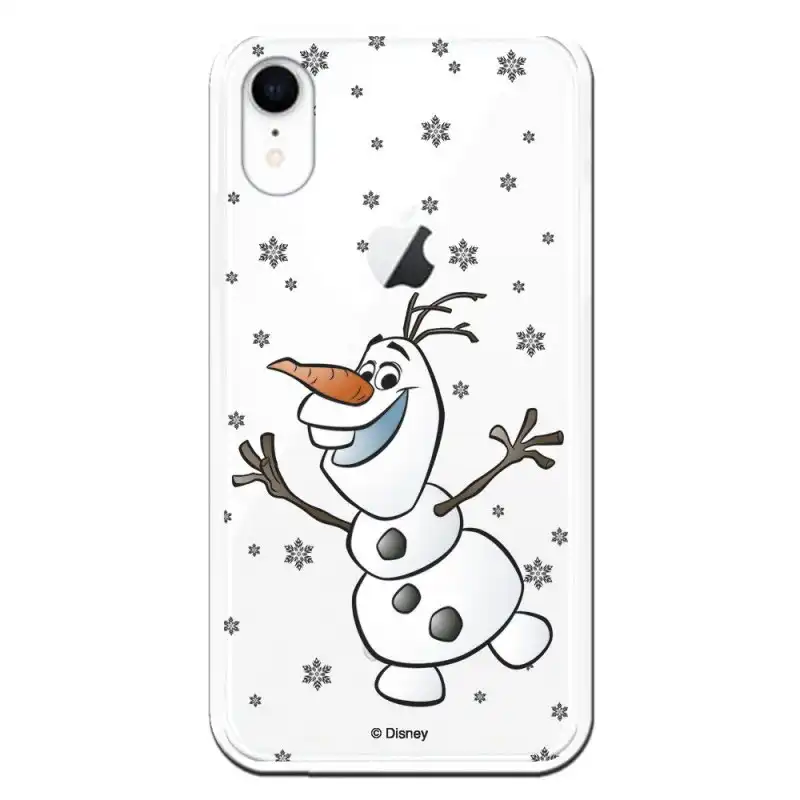 Funda Oficial de Disney Olaf Transparente Frozen para iPhone XR