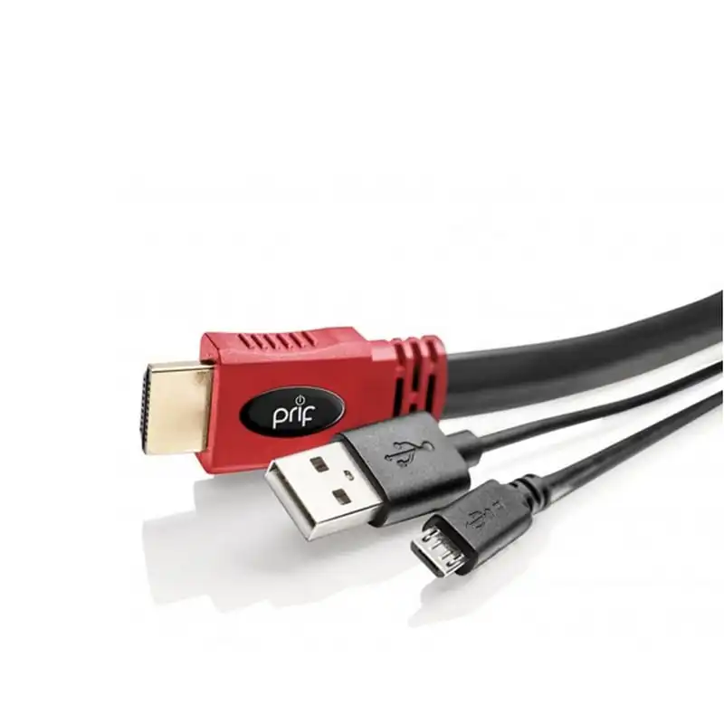 Prif Pack Gaming Cable HDMI + Cable de Carga PS4