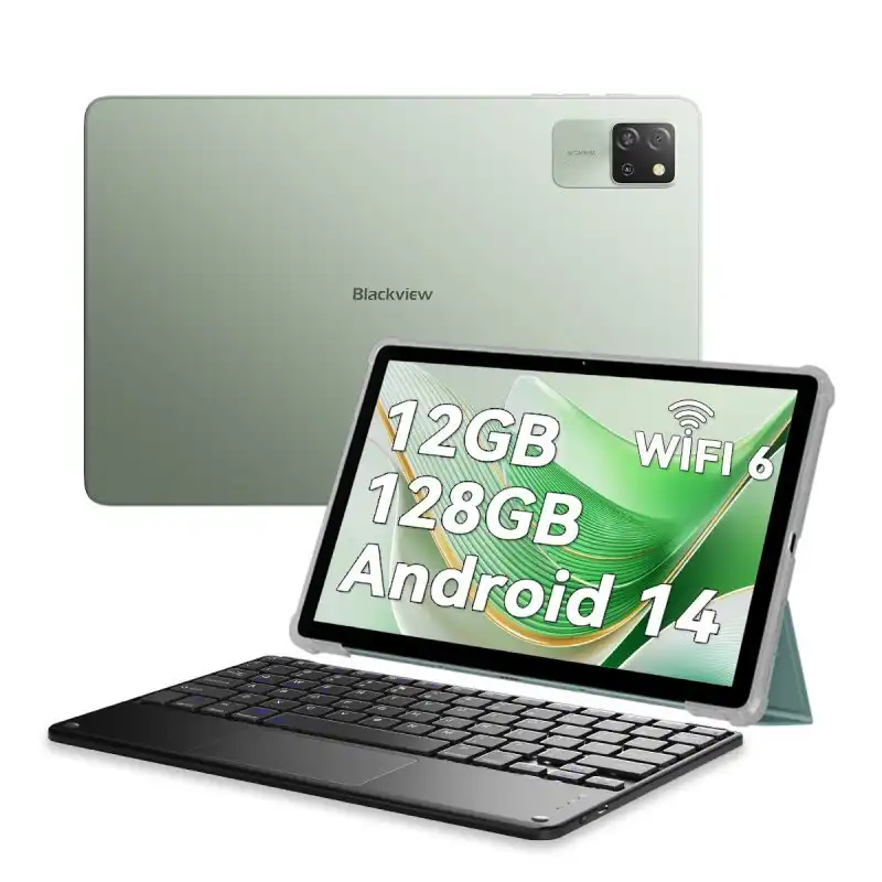 Blackview Tab 60 WiFi 10.1" 4/128GB Verde + Teclado Bluetooth