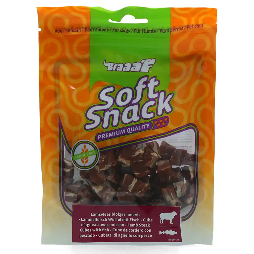 Braaaf bistec de cordero en daditos - 85 g