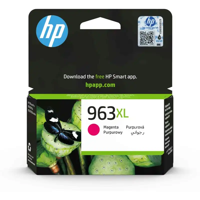 Cartucho de Tinta Original HP 963XL XL Magenta