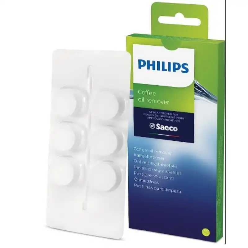 Pastillas Quita Grasas Para Cafeteras Saeco Original Ca6704/10 Pack De 6