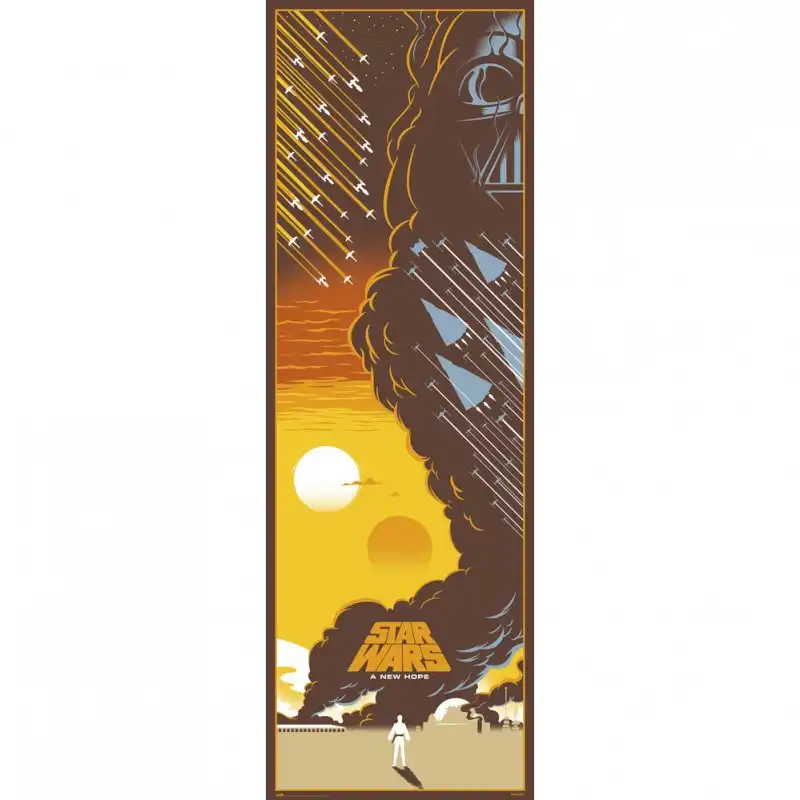 Erik Póster de Puerta Star Wars Episodio IV 158x53 cm