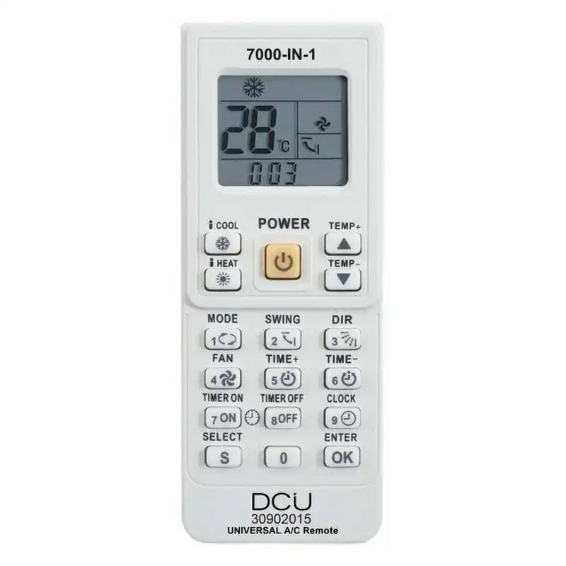 DCU Mando a Distancia Universal para Aire Acondicionado