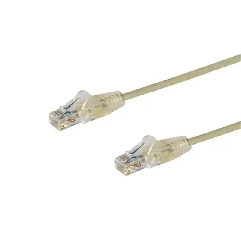 Startech Cable Cat6 Delgado con Conectores RJ45 sin Enganches 3m Gris