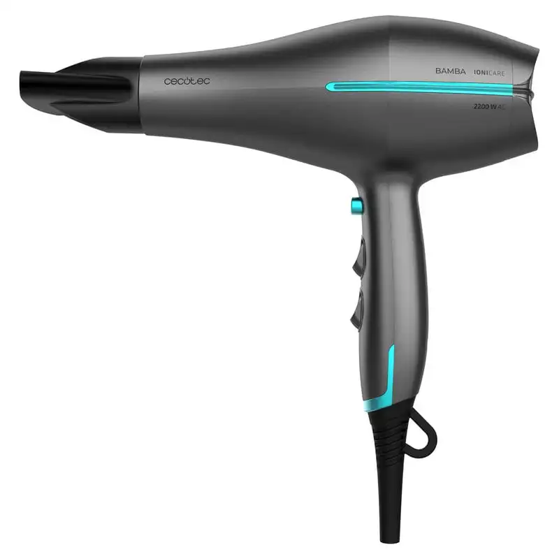 Cecotec Bamba IoniCare 5300 Maxi Aura Black Secador de Pelo Iónico 2200W
