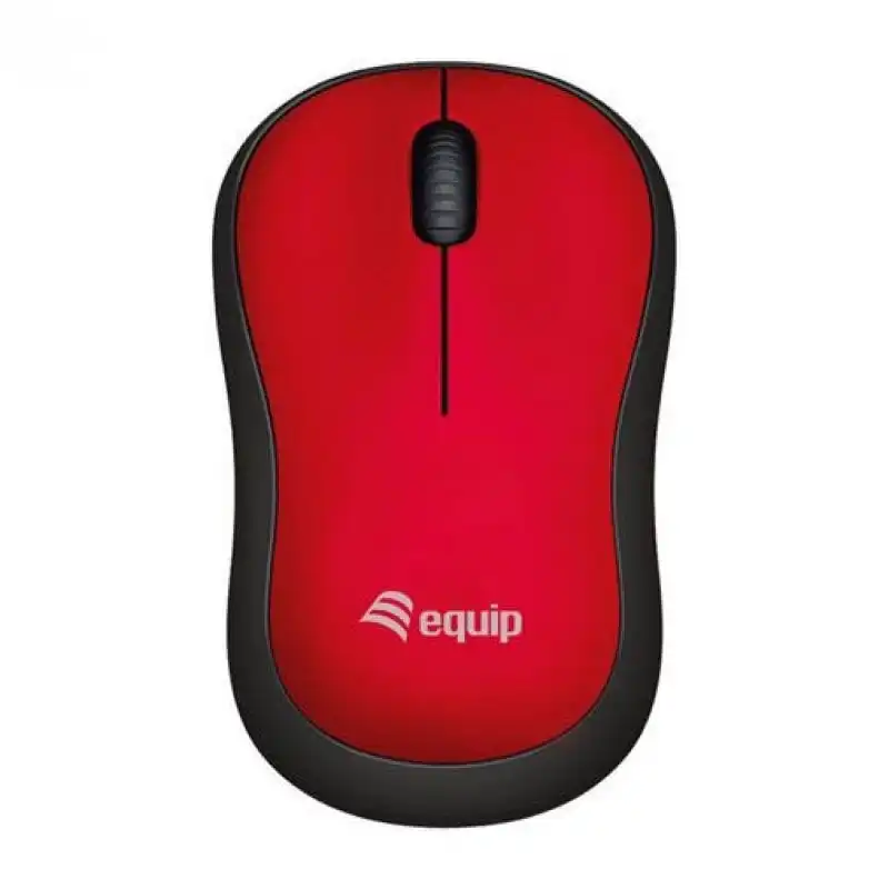 Equip Ratón Inalámbrico 1200 DPI Rojo