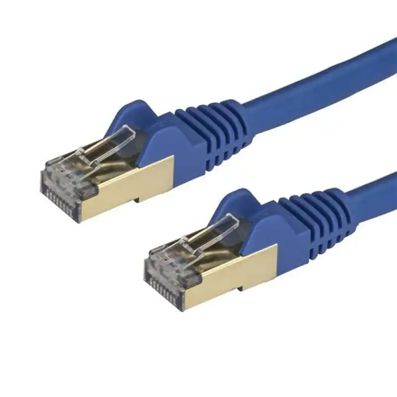 StarTech Cable de Red Snagless Cat 6A 1m Azul