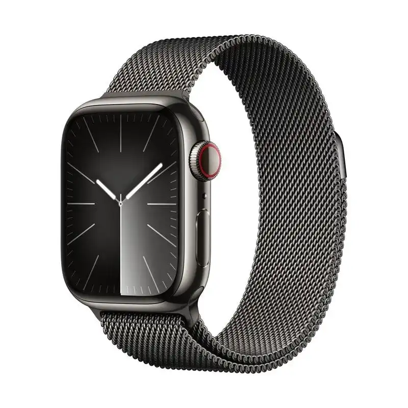 Apple Watch Series 9 41 mm Digital 352 x 430 Pixeles Pantalla táctil 4G Grafito Wifi GPS (satélite)