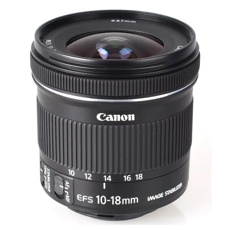 Canon Objetivo EF-S 10-18mm f/4.5-5.6 IS STM