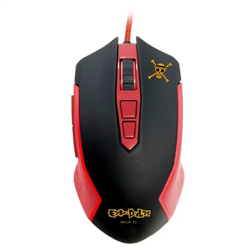 FR-TEC PC One Piece Luffy Ratón Gaming 8000 DPI